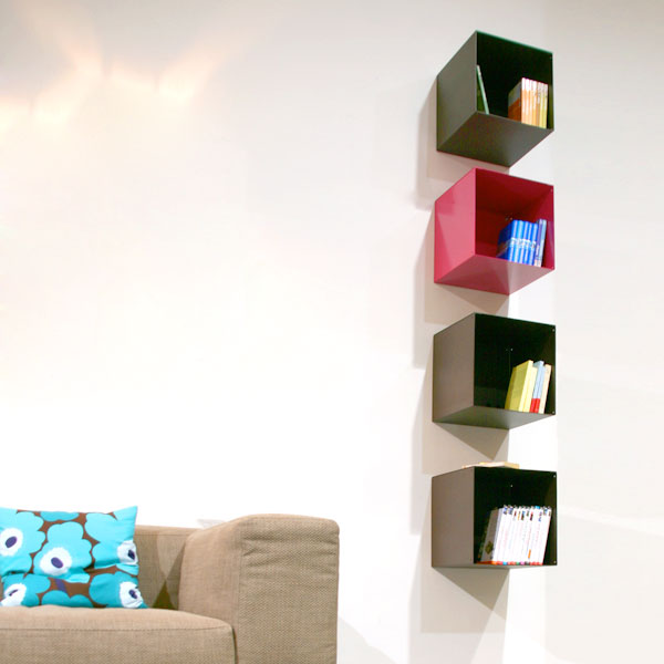 Quad-etagere-murale